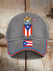 Unisex Benito Bowl frog Design Print Hat