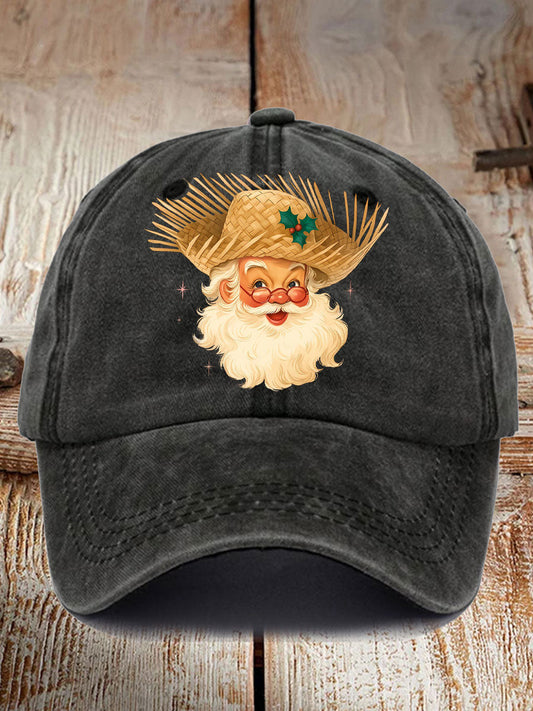 Unisex Funny Puerto Rico Christmas Printed Hats