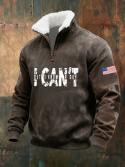 Men's I Can't But I Know A Guy Baggy Zip-up Hoodie
