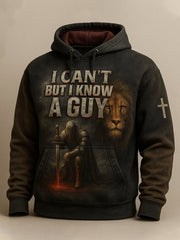 Men's Christian Faith Art Print Hoodie
