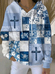 Women's Faith Art Print Hoodie