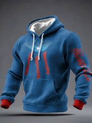 Men's Puerto Rico Art Printed Hoodie