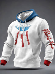 Men's Puerto Rico Art Printed Hoodie