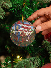 Puerto Rico Art Printed Acrylic Decoration