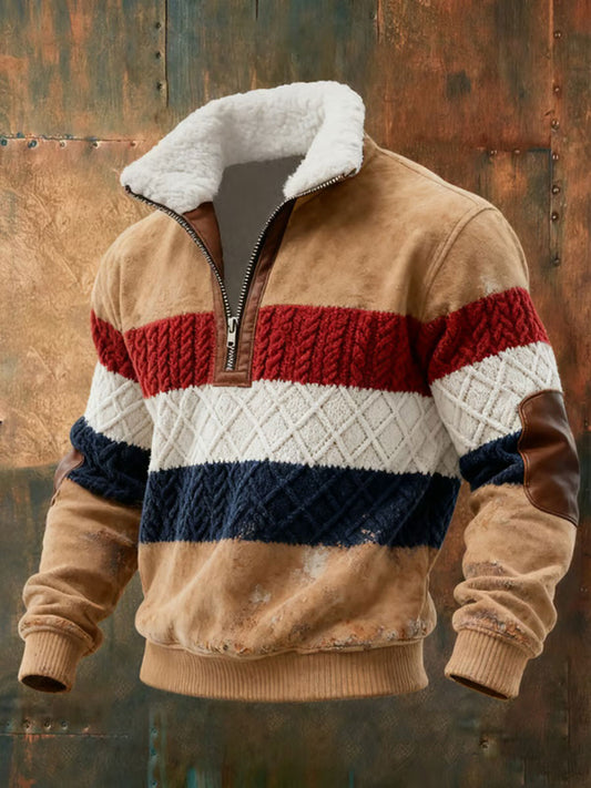 Men's Retro Western Printed Casual Top