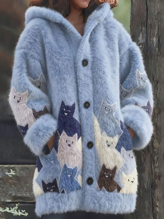 Women's Composite Fleece Long Coat