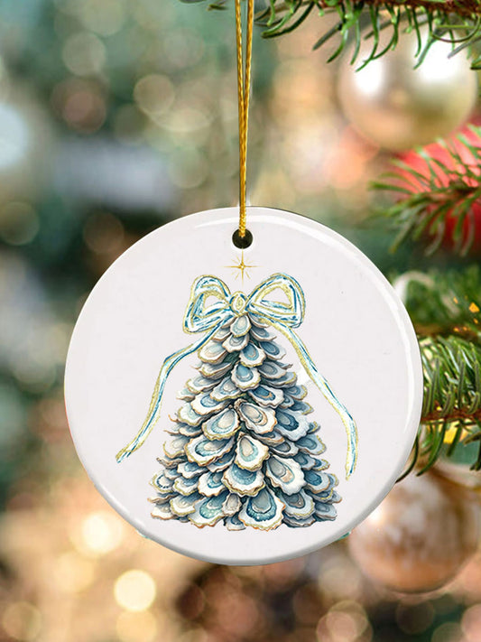 Seashell Christmas Tree Ornament