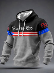 Men's Puerto Rico Proud Printed Hoodie