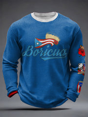 Men's Puerto Rico Printed Waffle Tops