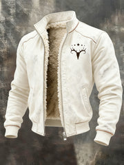 Men's Vintage Western Composite Fleece Jacket