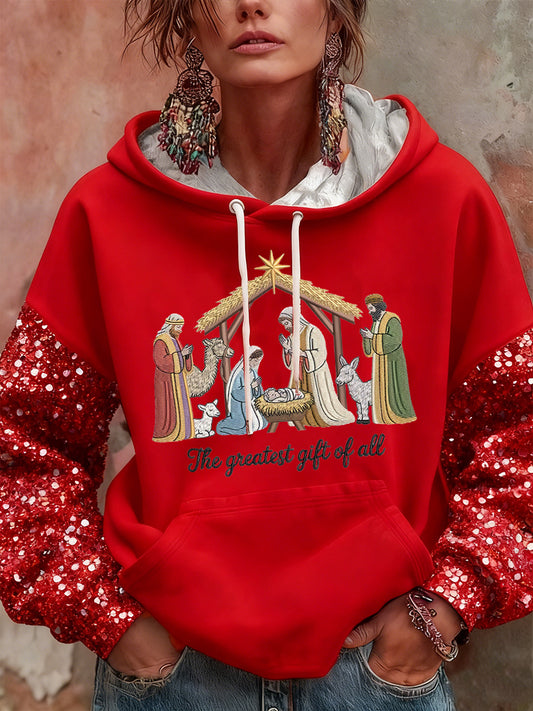 Women's Nativity Hoodie
